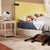 Couple and dog sleep in room with pureFlow QT7 bladeless fan